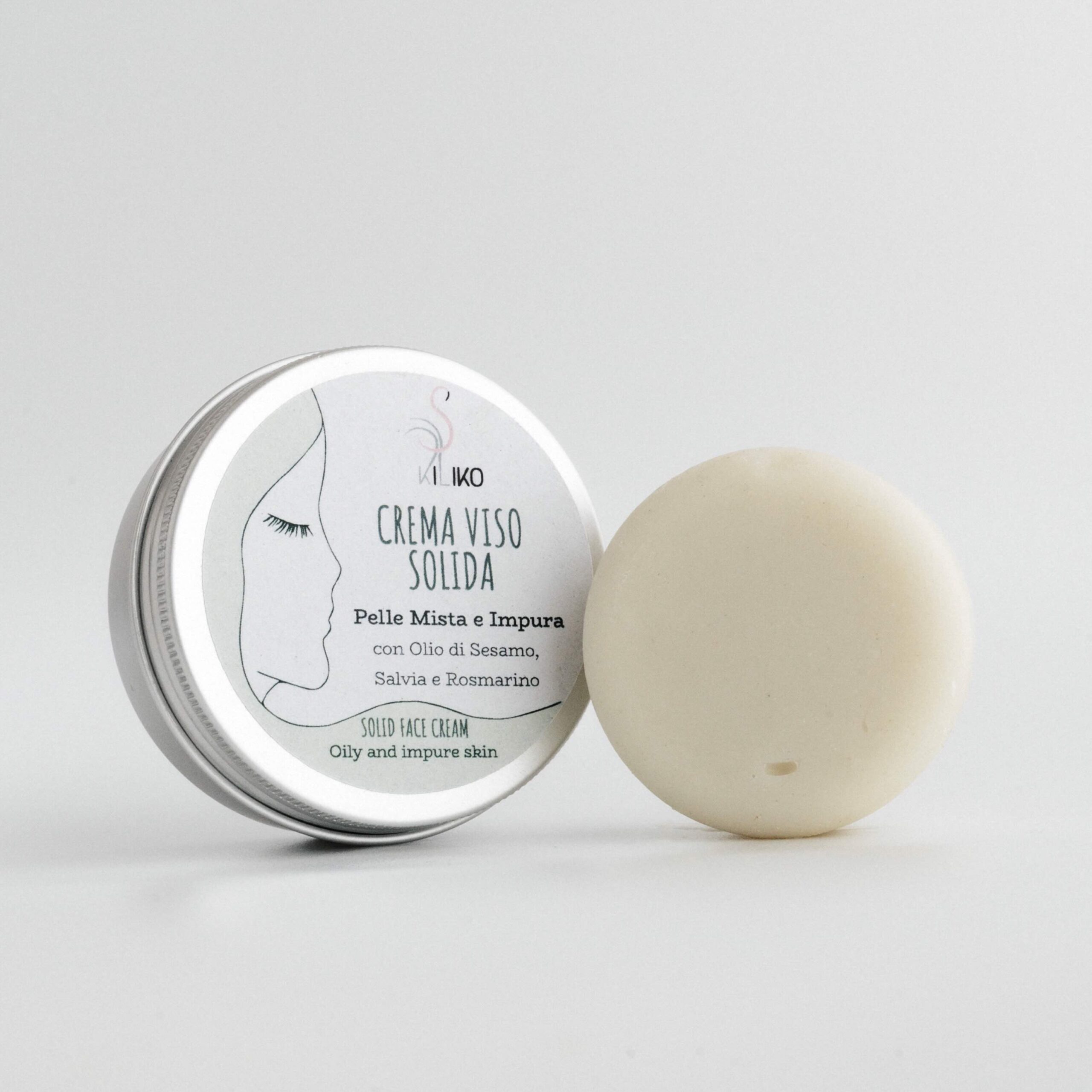 CREMA VISO SOLIDA Pelle Mista e Impura - Kiliko